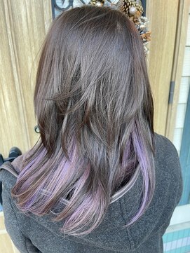 チョコレート(chocolate) 髪質改善/インナーパープル