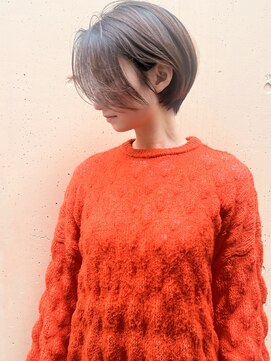 ラウンジ モリオ イケブクロ(Lounge MORIO Ikebukuro) 【morio池袋】大人可愛い20代黒髪前下がりショートボブ♪