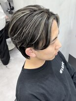 リベル(LIBER) ハイライトメッシュ/センターパート/外国人ヘア/八王子駅/吉川