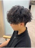 ツイストスパイラルパーマ メンズマッシュ マッシュパーマ