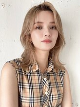ソヨン 仙台落合店(SOYON) 韓国風くびれ外ハネ軽レイヤーミディ