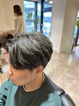 スカイ セカンド(SKY second) サイドパートスタイル　メッシュ