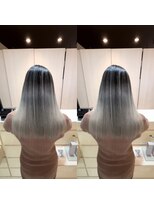 ラヴェ(LAWE.)&nbsp;ホワイトシルバー系ブリーチ