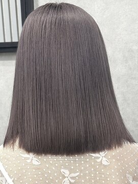 ロウル 渋谷(LOWRL) スモーキーグレージュ/ブリーチ/ダブルカラー