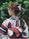 成人式/卒業式袴/七五三/ヘアメイク/ブライダル