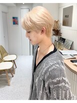 メンズペレ 渋谷(MEN'S PELE)&nbsp;ニュアンスパーマ/韓国マッシュ/スパイキーショート/渋谷