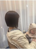 前下がりボブ