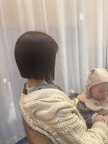 アトモスサニーテラス(Atmos sunny terrace)&nbsp;前下がりボブ