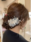卒業式ヘアセット♪