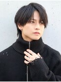 前上がりコンマバングミニウルフショートラウンドマッシュ渋谷