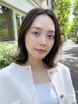 ビュートリアム 広尾(BEAUTRIUM)&nbsp;広尾　恵比寿　30代　40代　ミディアムヘア　白髪染め