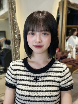 トリア(the tria) 【chika】暗髪×ボブ