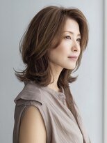 アルトリスト(Altruist Aging×HAIR&SPA)&nbsp;☆オリーブグレーココアベージュ小顔クラゲヘアー/黒髪/髪質改善