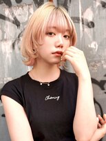 ブゾン(buZon)&nbsp;【buZon ブゾン】マッシュウルフ☆前髪デザインカラー