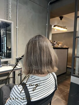 レアング(LeAng) ◎レイヤーボブ&ミルクティーグレージュ◎