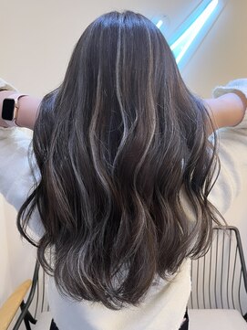 キラ 静岡(KILLA) コントラストハイライト/ココアベージュ