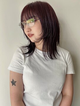 パルク(parc) shaggy hair