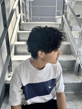 コードバイケンジ 戸塚(CODE by KENJE) 【大人気】シャドウ×ツイストスパイラルパーマ