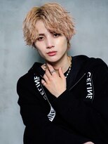 MEN'S HAIR BLEACHi 北18条店【12月5日オープン（予定）】 【BLEACHi】ルーズコンマセンターパート【numberA.×BLEACHi】