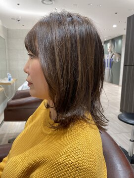 エアー 久留米(AIR) 【久留米】 暗めカラー/前髪カット/ママスタイル