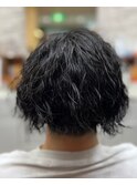 ツーブロック/パーマ<理容室>[メンズ/相模大野]