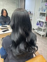 クラム(clam.)&nbsp;青味ブラック