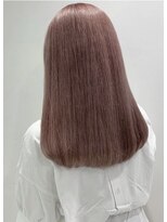 ユーナゴヤ(u nagoya)&nbsp;ピンクベージュ×ブリーチ×髪質改善　#名古屋#名古屋駅#名駅