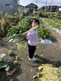 コニー(CONY) 娘とネギと畑