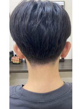 バームヘア(balm hair) ツーブロック、スクールカット、メンズカット、まゆカット