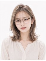 ツミカヘアーサロン(TSUMICA hair salon)&nbsp;大人くびれミディ×シアーグレージュ