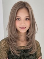 アフィナー 上大岡(Afinar) ブリーチハイライト髪質改善ダブルカラーレイヤーカット