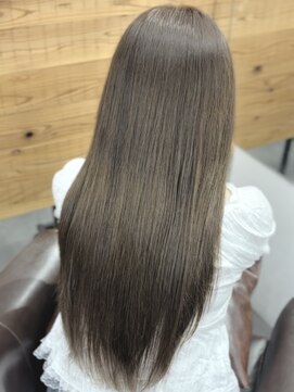 ロックス バイ マグ 松本(rocks BY MAG) 10代20代イエベブリーチ無しワンカラー透明感ヘーゼルベージュ