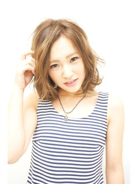 ピース (HAIR SALON PEACE) ゆるふわナチュラルボブ