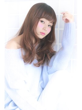 マアム ジー 明大前店(ma'am Zee) ゆる巻きセミロング