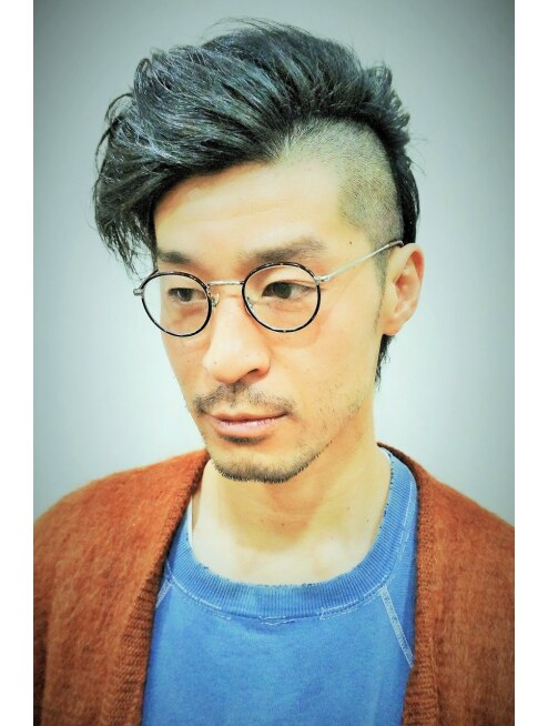 丸メガネ 明日を考える L003652594 デコヘアーチップ Deco Hair