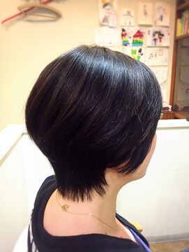 ヘアーガーデン アンス 上北沢店(Hair Garden ans.) 大人ショートボブ