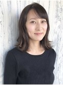 【LANVERY】大人可愛いラフミディ[表参道/髪質改善/美髪]