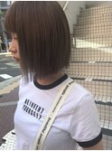 アッシュベージュ_マニッシュショート,ネイビー,フレンチボブ