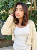 【山田】かきあげバング外国人風グラデーションハイライト