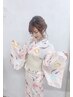 【女性限定】浴衣の着付け＋ヘアセット 4800円