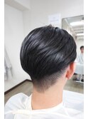 くせ毛を縮毛矯正で、ツーブックスタイル