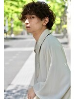 ニュアンスマッシュでモテヘアーに　メンズショート