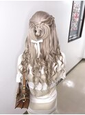 #ハート #ヘアメイク #ヘアセット