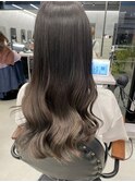 艶髪グラデーションカラー/グレージュ