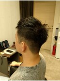 フェードカット×メンズカット