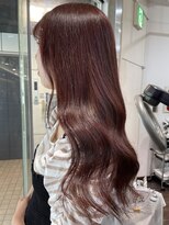 ヘアーアンドメイク ビス(HAIR&MAKE bis)&nbsp;ワンカラーでできるだけレッドに！【加藤沙久楽】