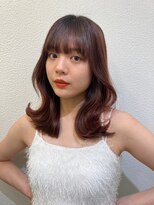 ボタン ハカタ(VOTAN hakata)&nbsp;【ろみおStyle】くびれヘア×ブラウンカラー