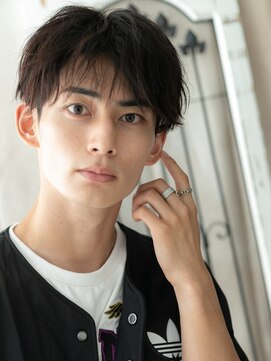 理容ハンサム 戸田公園店 ラフな質感が魅力なソバージュ束感ルーズヘアB戸田公園