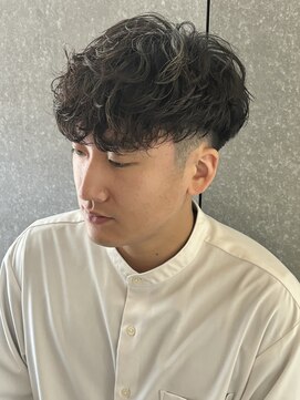 ニアウ 太田店(Niau) メンズパーマ波巻きスパイラルパーマツイストスパイラルパーマ