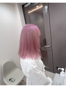 アレンヘアー 函館店(ALLEN hair) pink pale ハイトーンピンク ミディアムピンク